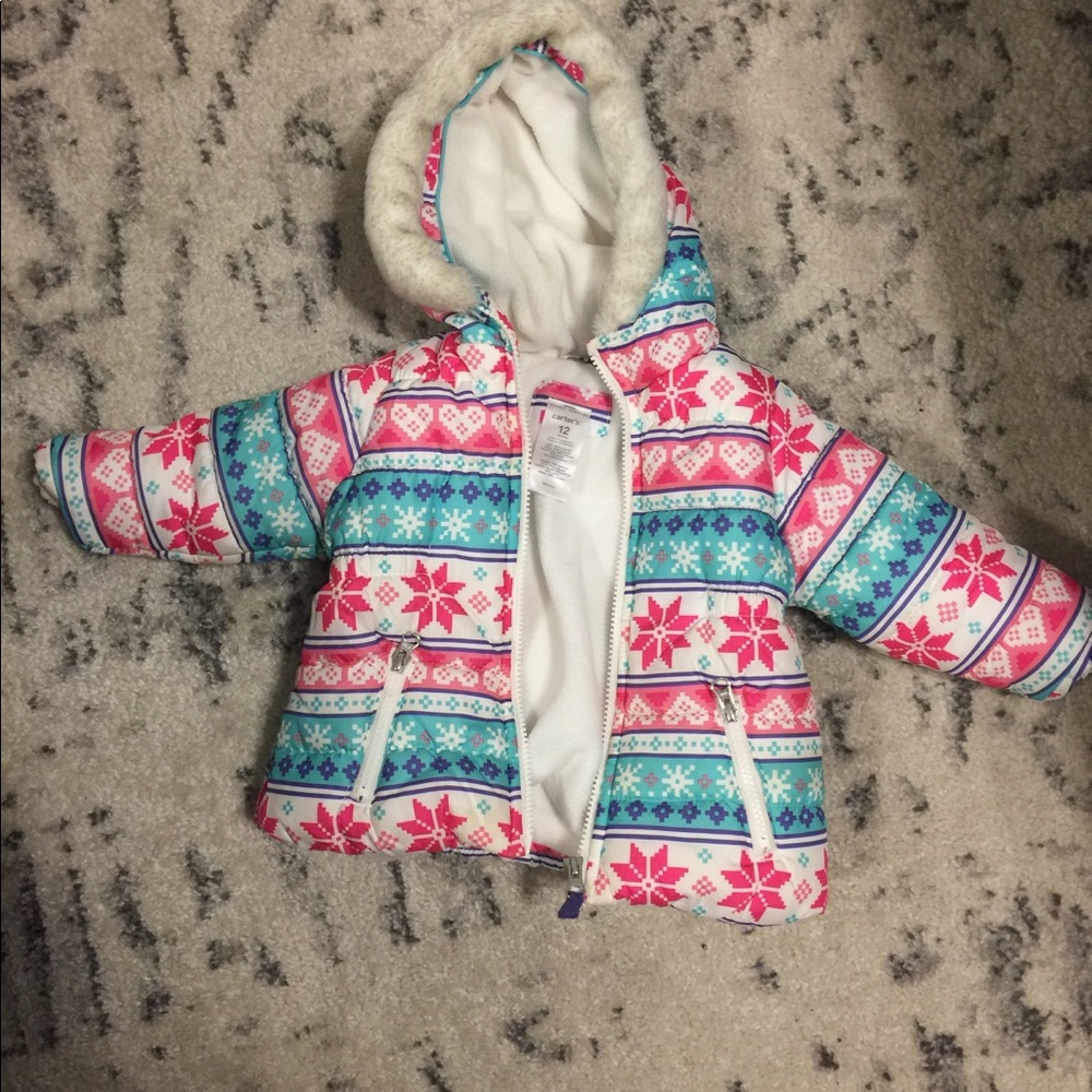 Carters Snow Jacket 12 month